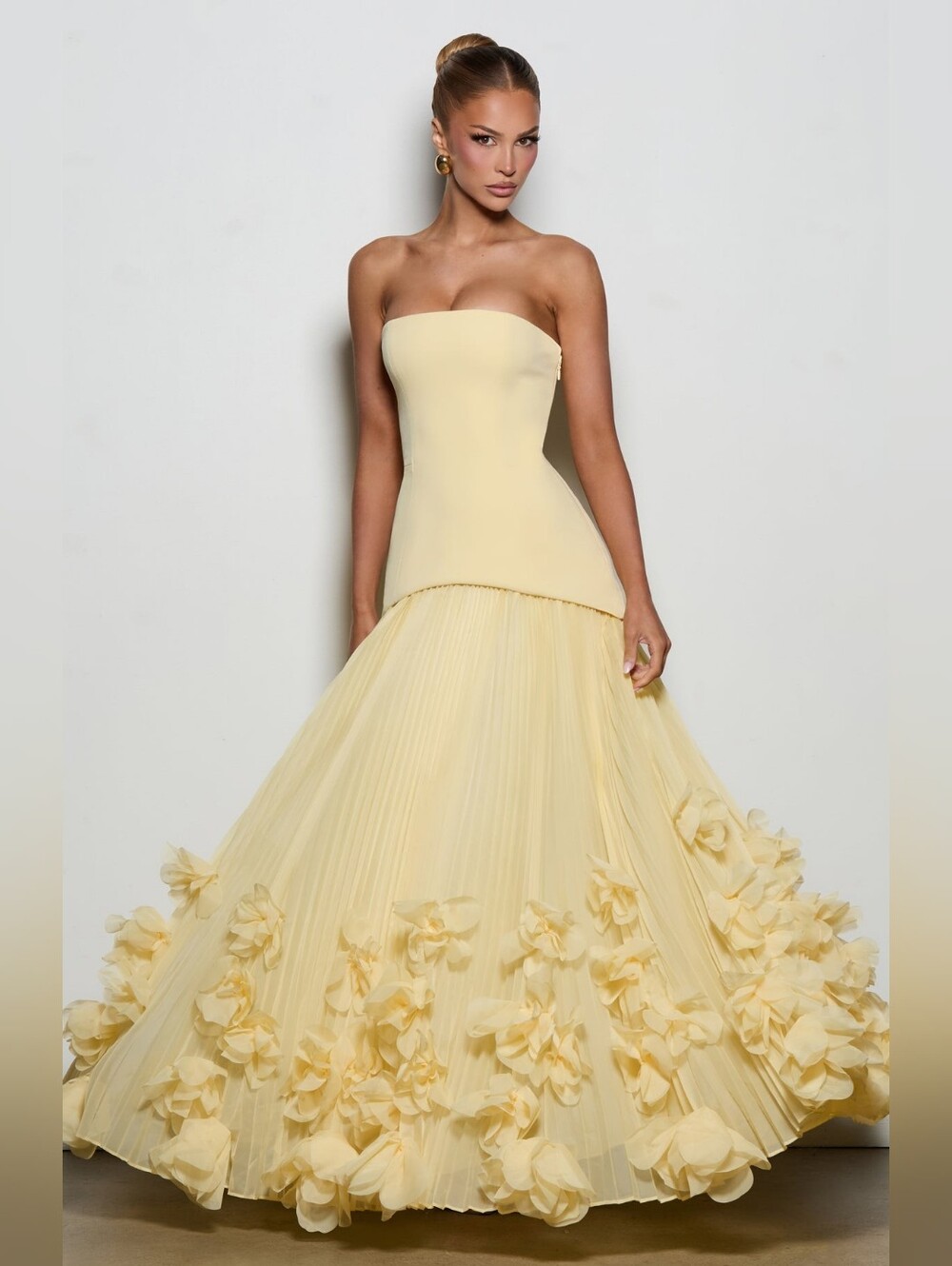 Babyboo Seraphina Gown - Lemon